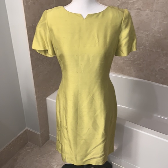 Vintage Dana Buchman Silk Button Dress - Picture 7 of 11